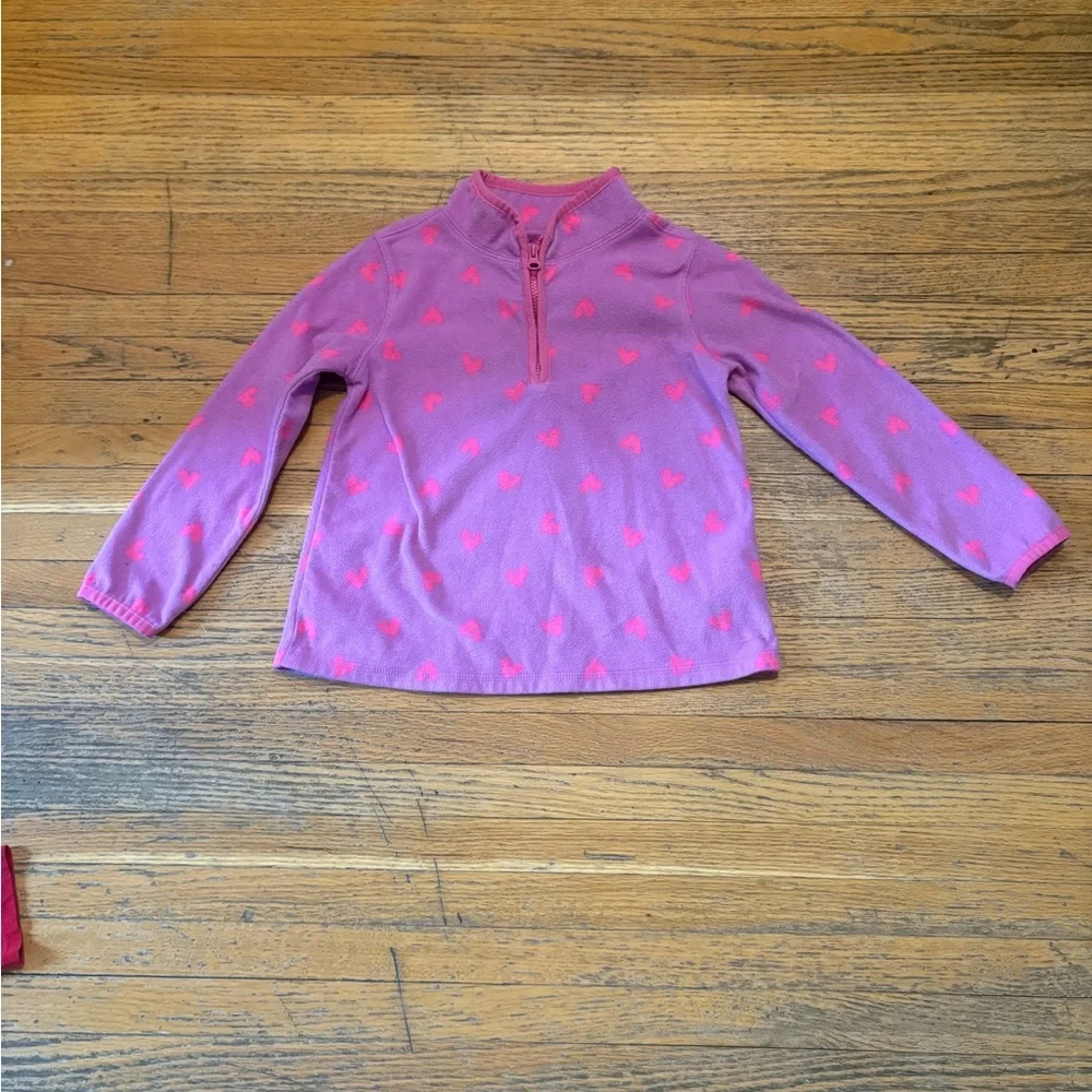 Children’s place toddler girl heart Themed Long Sleeve Shirts
